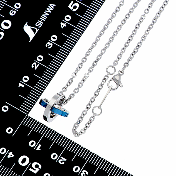 ステンレスペアネックレス