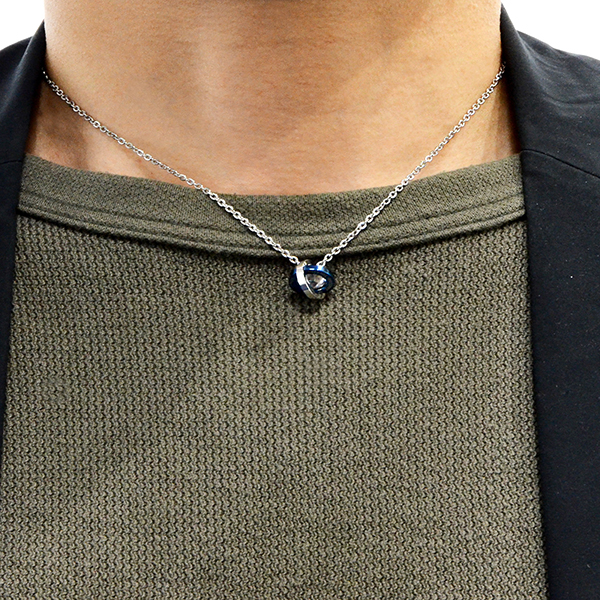 ステンレスペアネックレス