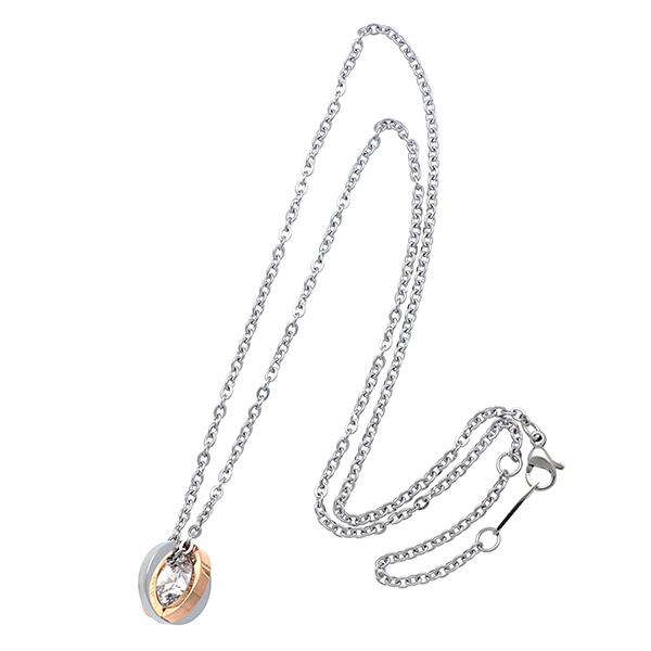 ステンレスペアネックレス