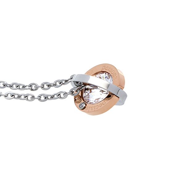 ステンレスペアネックレス