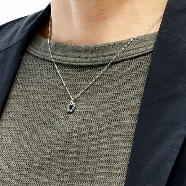 ステンレスペアネックレス