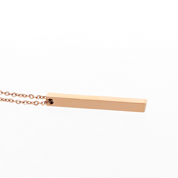 ステンレスペアネックレス