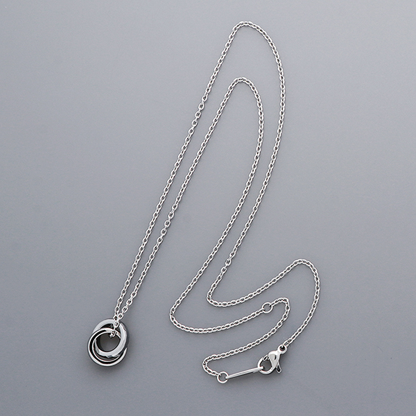 ステンレスペアネックレス