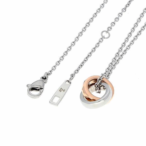 ステンレスペアネックレス