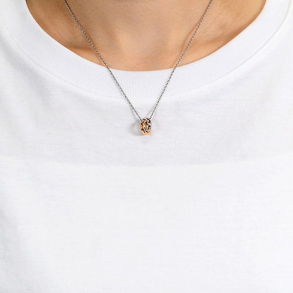 ステンレスペアネックレス