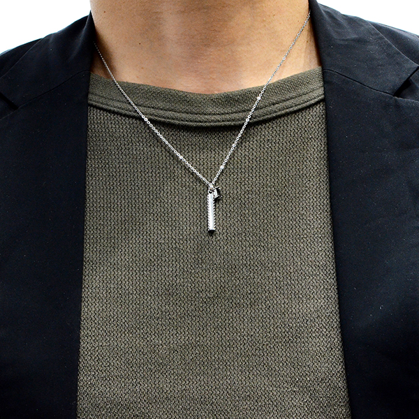 ステンレスペアネックレス