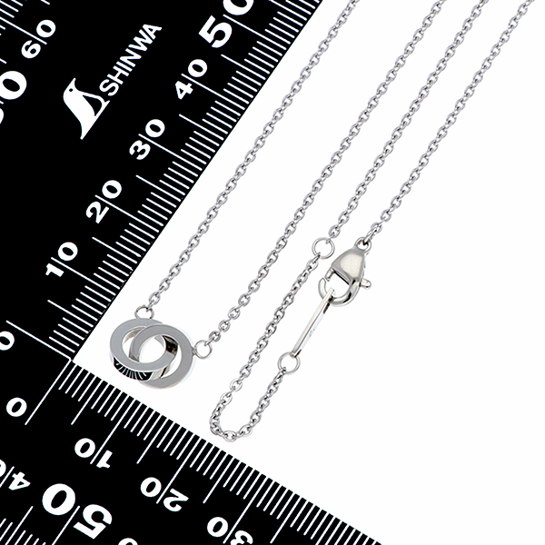 ステンレスペアネックレス